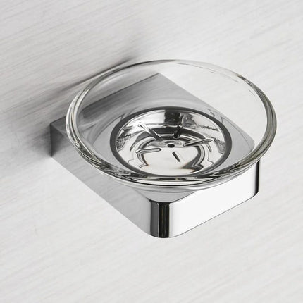 Lille rund sæbeholder til vægmontering