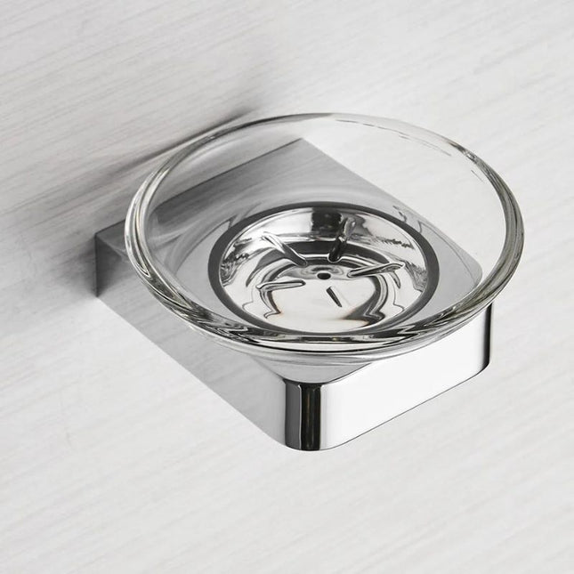 Lille rund sæbeholder til vægmontering