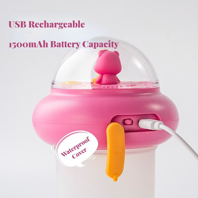 Automatisk lilla sæbedispenser til børn