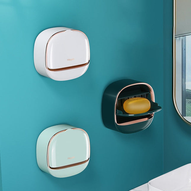 Væghængt sæbeholder i minimalistisk design