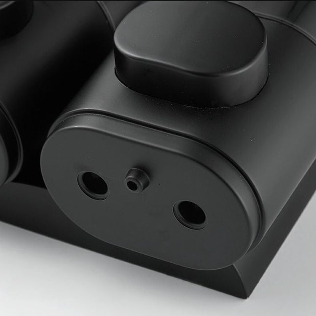 Gennemsigtig vægmonteret dispenser til flydende sæbe