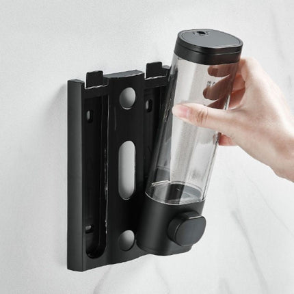 Gennemsigtig vægmonteret dispenser til flydende sæbe