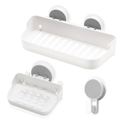 Brusehylde med sugekop uden boring