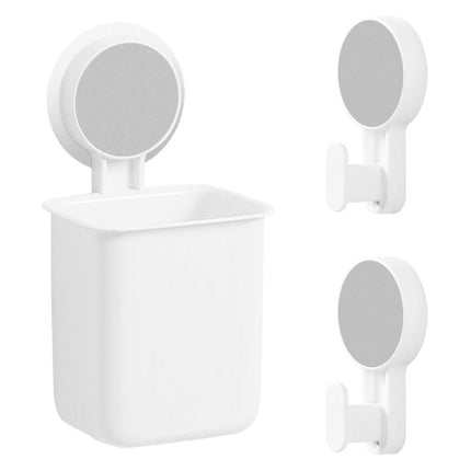 Brusehylde med sugekop uden boring