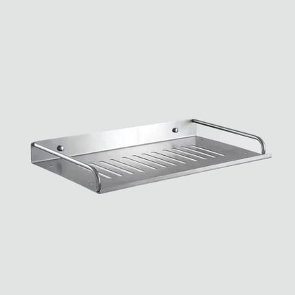 Vægmonteret brusehylde i rustfrit stål