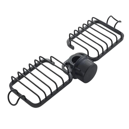 Dobbelt brusekurv til montering på bruserstang