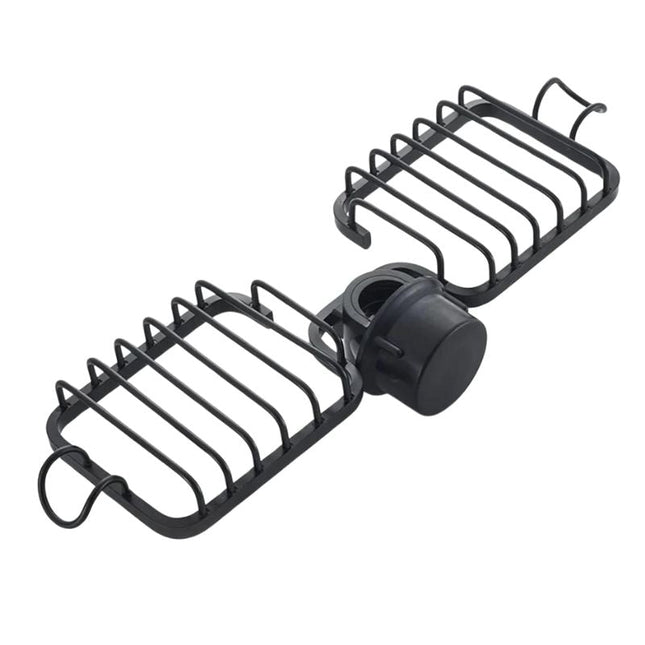 Dobbelt brusekurv til montering på bruserstang