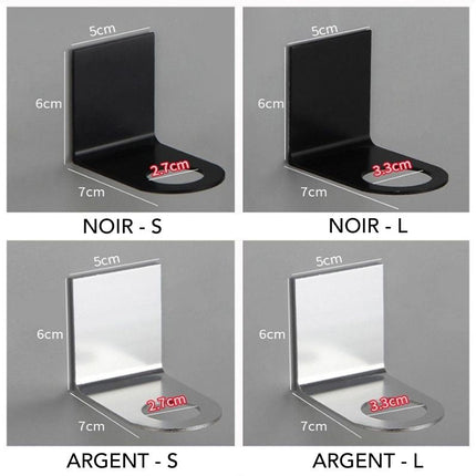 Vægmonteret holder til sæbepumpe