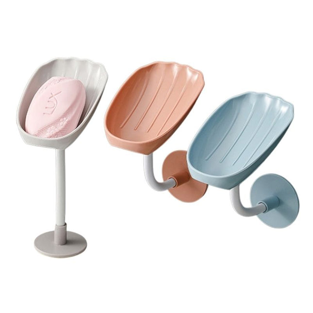 Unik væghængt sæbeskål med afløb