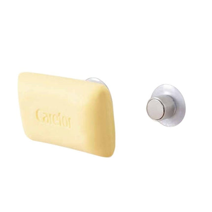 Magnetisk sæbeholder med sugekop (2 stk)