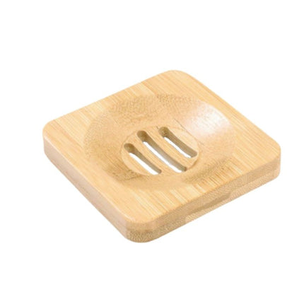 Firkantet sæbeholder i bæredygtigt bambus