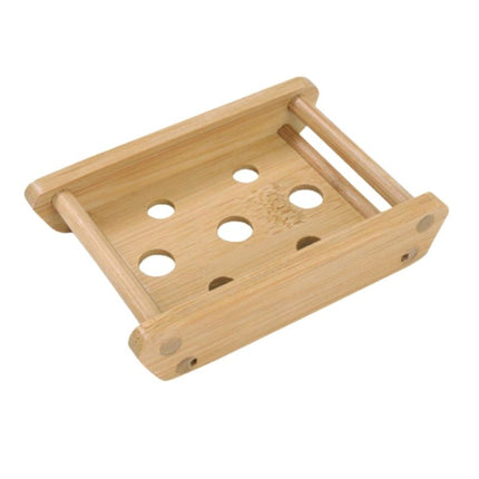 Unik drænende sæbeskål i bambus