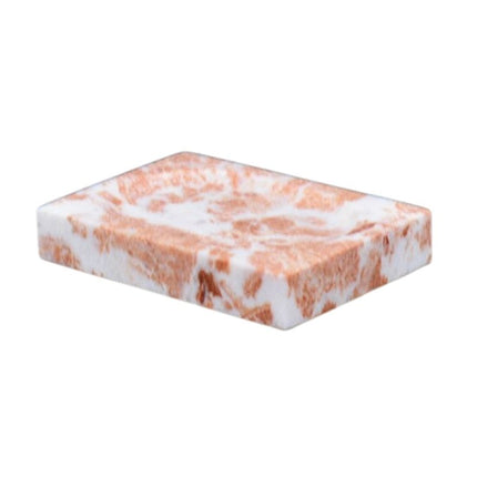 Sæbeholder i naturlig lyserød marmor