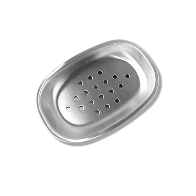 Enkel sæbeskål i rustfrit stål