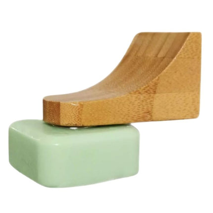 Magnetisk sæbeholder til væg i træ