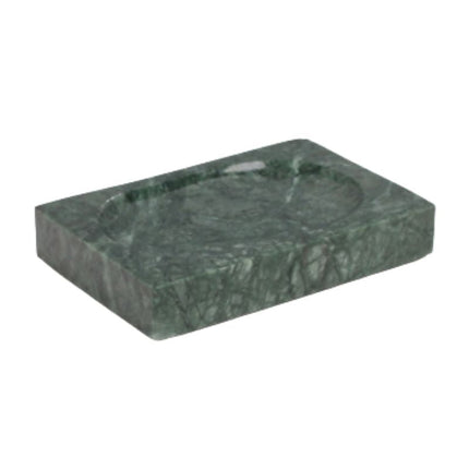 Sæbeholder i naturlig grøn marmor