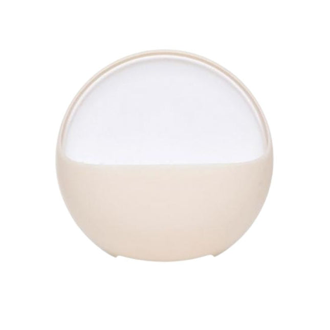 Lille rund sæbeholder med sugekop