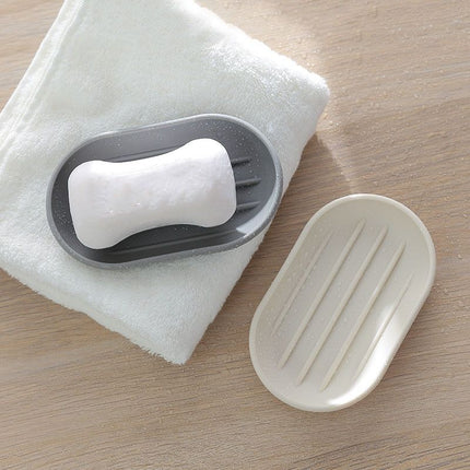 Oval sæbeskål i genanvendeligt plast