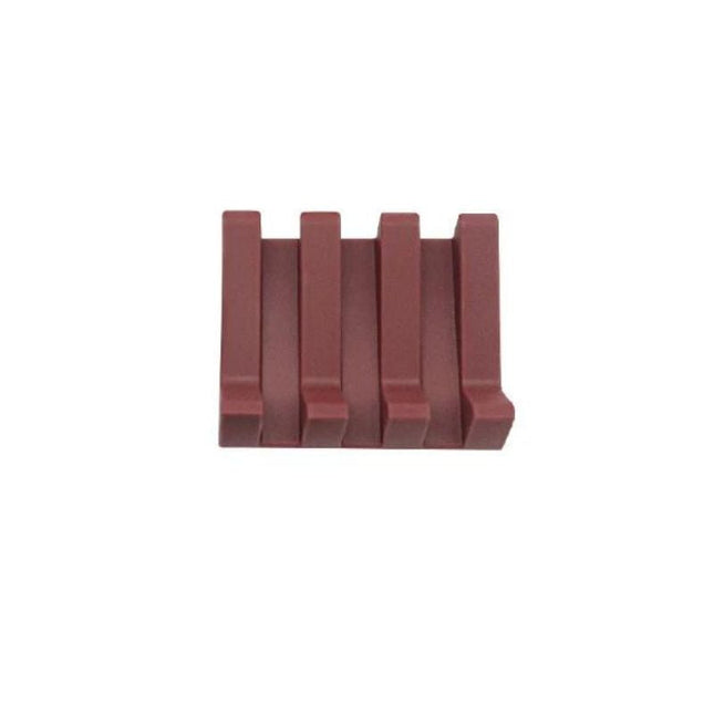 Moderne silikone sæbeholder med riller