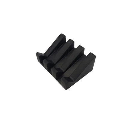 Moderne silikone sæbeholder med riller