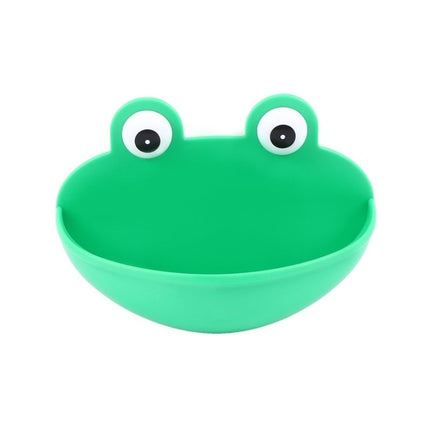 Sæbeholder som frø med sugekopper