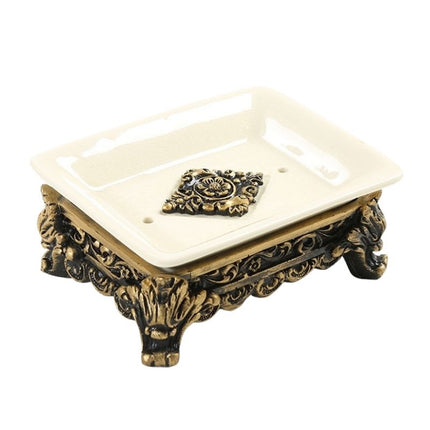 Retro sæbeholder i harpiks, vintage stil