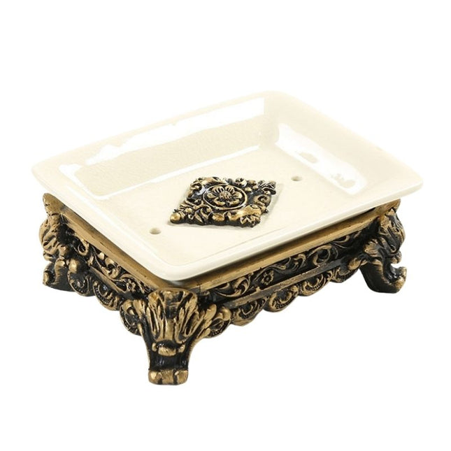 Retro sæbeholder i harpiks, vintage stil