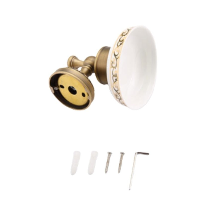 Vintage sæbeholder til bruseren i keramik