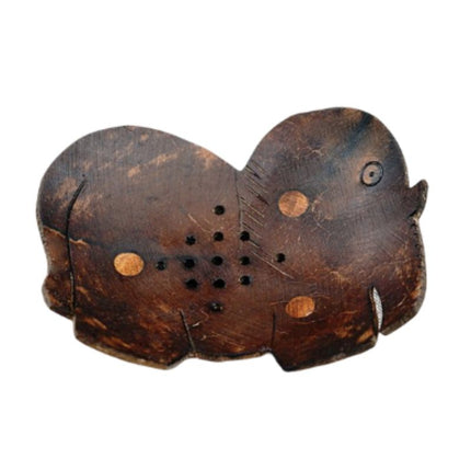 Unik sæbeholder af kokosnød elefant