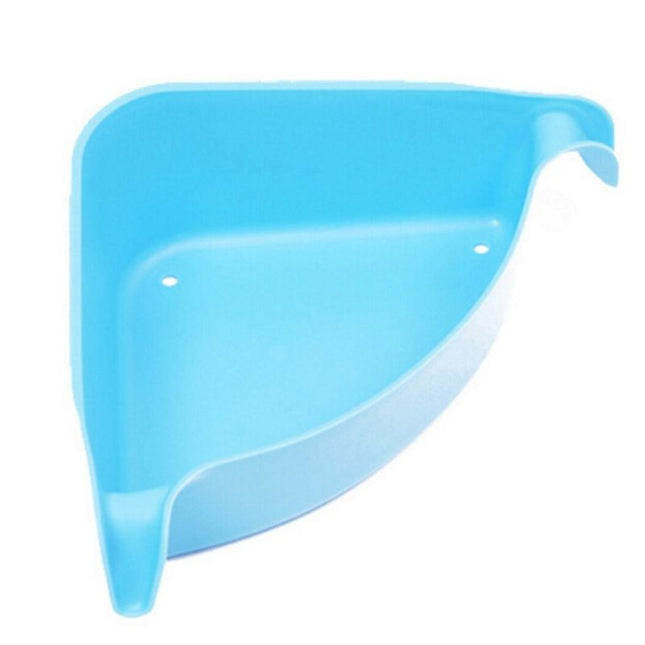 Hjørnehylde i plast til badeværelset