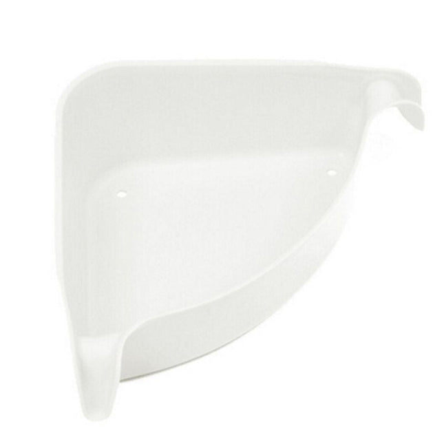 Hjørnehylde i plast til badeværelset