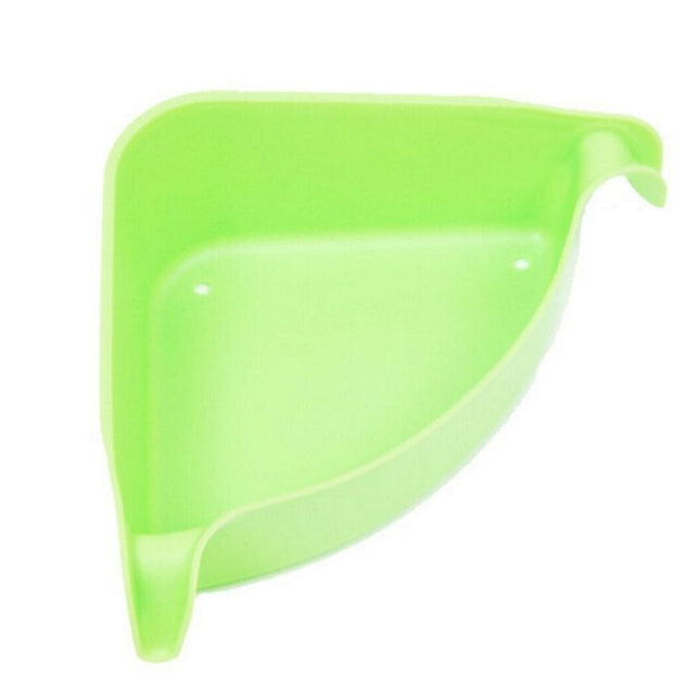 Hjørnehylde i plast til badeværelset