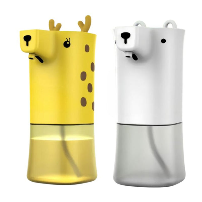 Automatisk skumdispenser giraf til børn