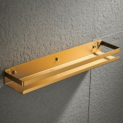 Moderne brusehylde i guld til badeværelse